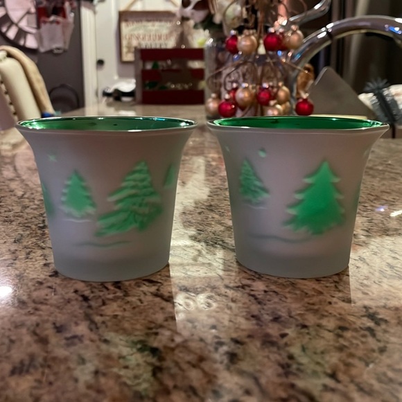 Yankee Candle Flickering Trees Votive Holders